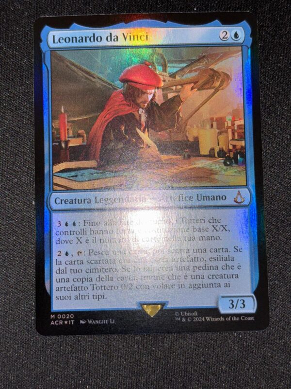 Leonardo da Vinci 0020 ACR Mondi Altrove: Assassin’s Creed FOIL ITA