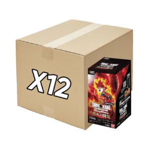 Dragon Ball Super Fusion World Blazing Aura Box FB02 JAP CASE 12 BOX