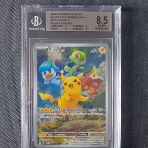 Pokémon TCG Pikachu SVP Black Star Promos SVP027 Holo Promo BGS 8.5