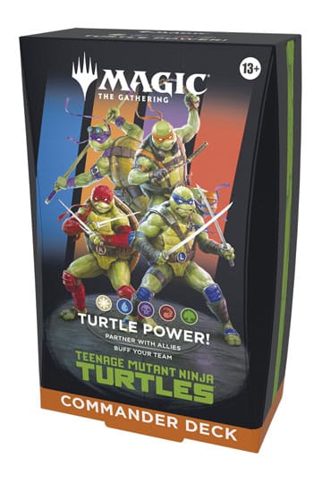 Magic the Gathering Teenage Mutant Ninja Turtles Commander Decks english - immagine 2