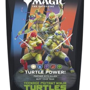 Magic the Gathering Teenage Mutant Ninja Turtles Commander Decks english