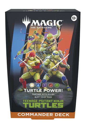 Magic the Gathering Teenage Mutant Ninja Turtles Commander Decks english