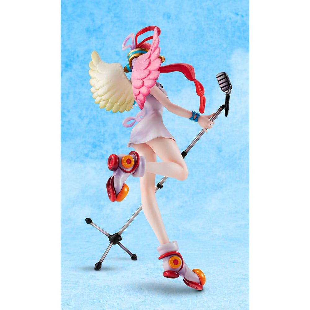 One Piece Red P.O.P PVC Statue Diva of the world Uta 23 cm - immagine 4
