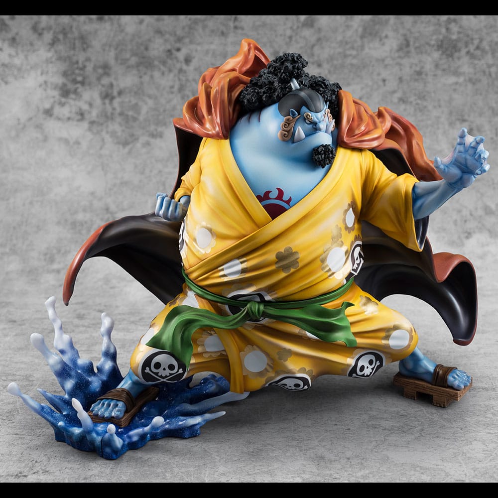 One Piece Portrait Of Pirates SA-MAXIMUM PVC Statue Knight of the Sea Jinbe Limited Reprint 25 cm - immagine 4
