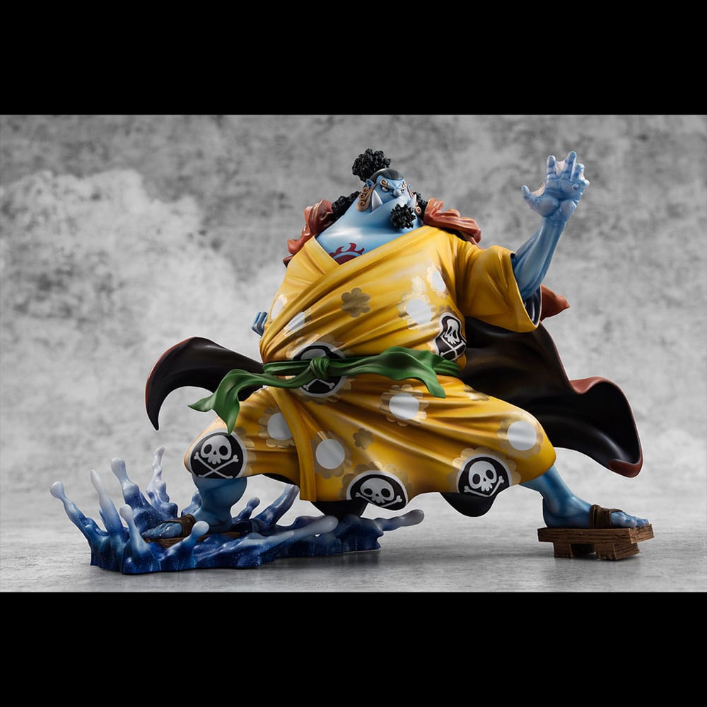One Piece Portrait Of Pirates SA-MAXIMUM PVC Statue Knight of the Sea Jinbe Limited Reprint 25 cm - immagine 6