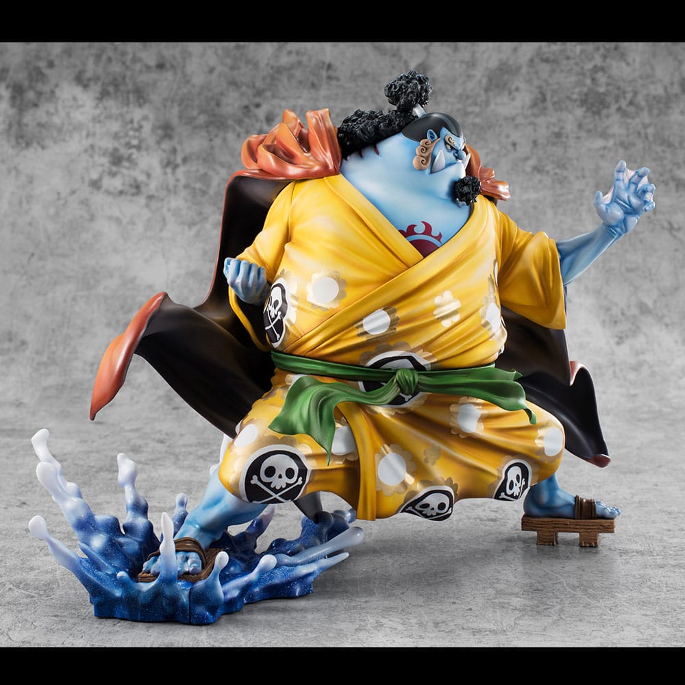 One Piece Portrait Of Pirates SA-MAXIMUM PVC Statue Knight of the Sea Jinbe Limited Reprint 25 cm - immagine 3