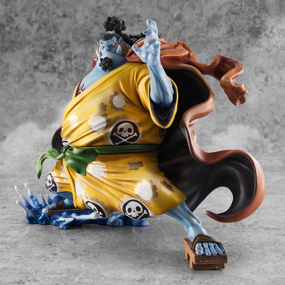 One Piece Portrait Of Pirates SA-MAXIMUM PVC Statue Knight of the Sea Jinbe Limited Reprint 25 cm - immagine 2