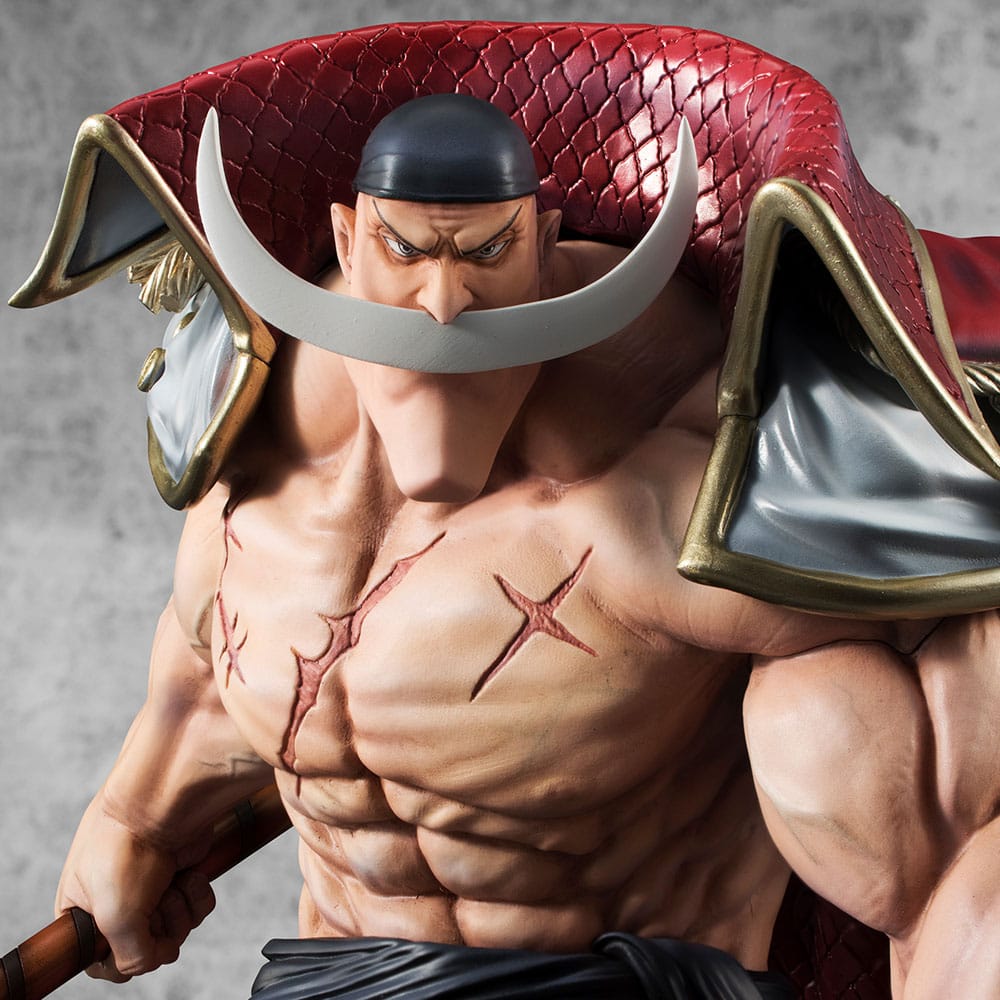 One Piece P.O.P NEO-Maximum PVC Statue White Beard Edward Newgate Super Limited Reprint Ver. 30 cm - immagine 9