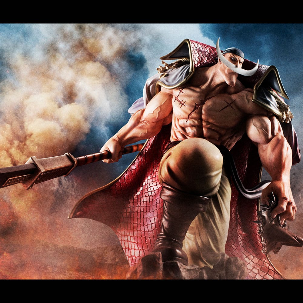 One Piece P.O.P NEO-Maximum PVC Statue White Beard Edward Newgate Super Limited Reprint Ver. 30 cm - immagine 7