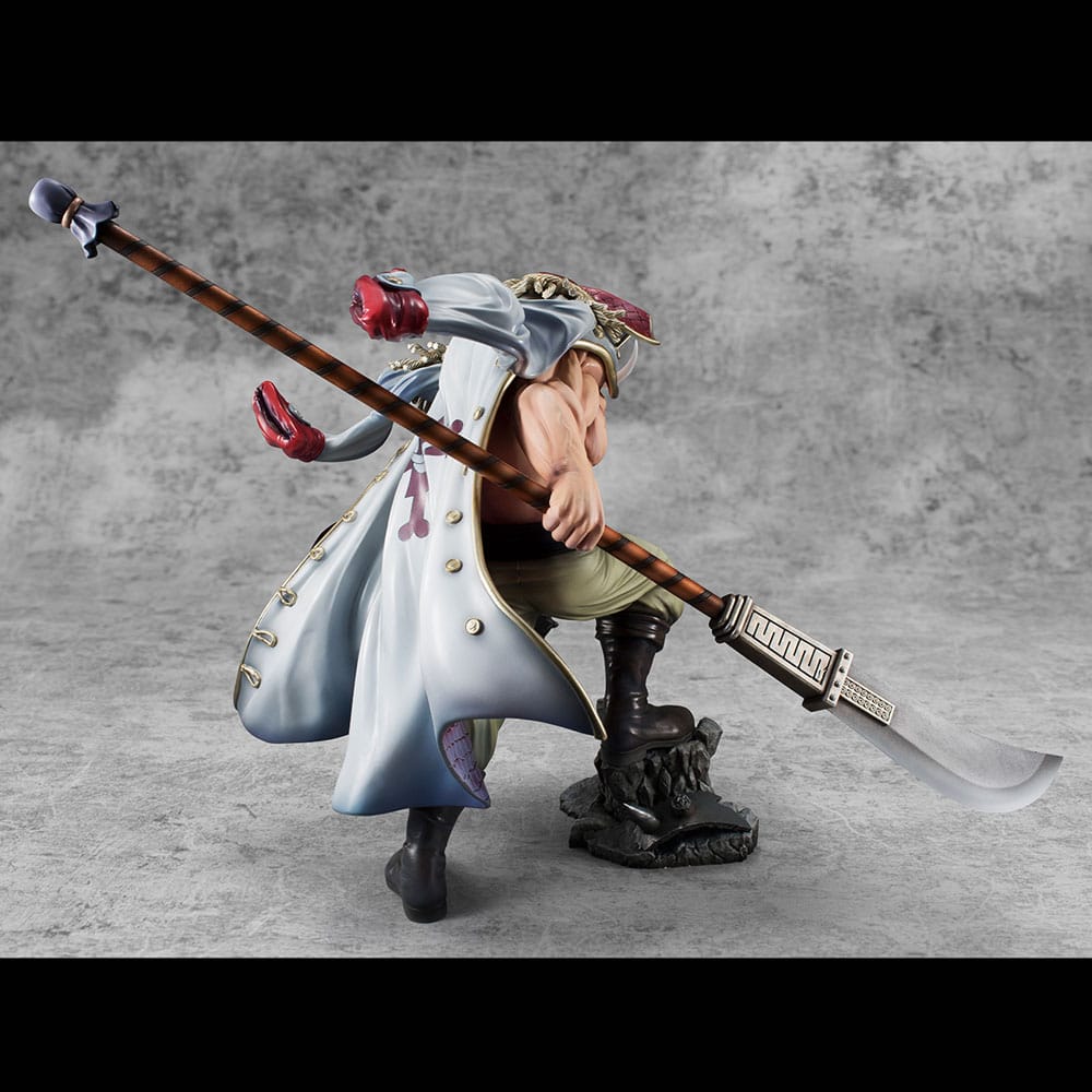 One Piece P.O.P NEO-Maximum PVC Statue White Beard Edward Newgate Super Limited Reprint Ver. 30 cm - immagine 6