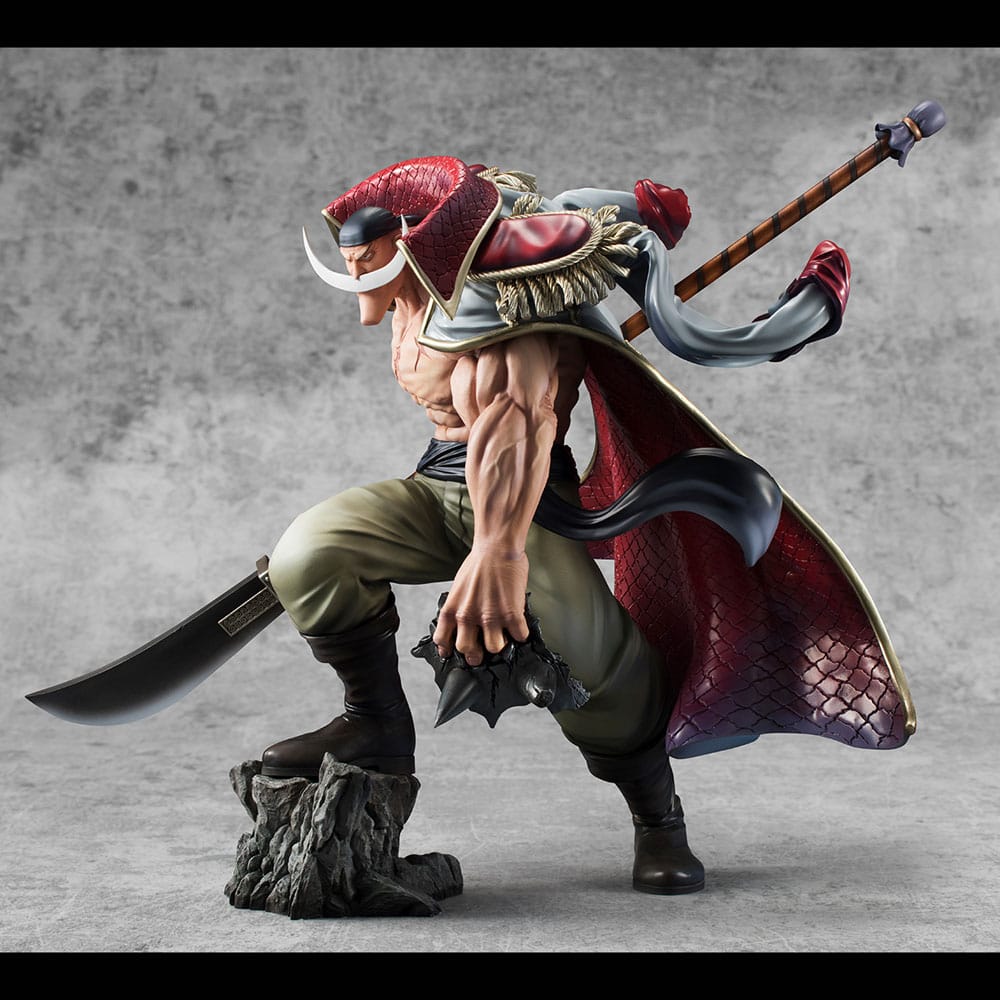 One Piece P.O.P NEO-Maximum PVC Statue White Beard Edward Newgate Super Limited Reprint Ver. 30 cm - immagine 5
