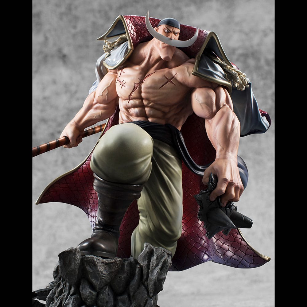 One Piece P.O.P NEO-Maximum PVC Statue White Beard Edward Newgate Super Limited Reprint Ver. 30 cm - immagine 4